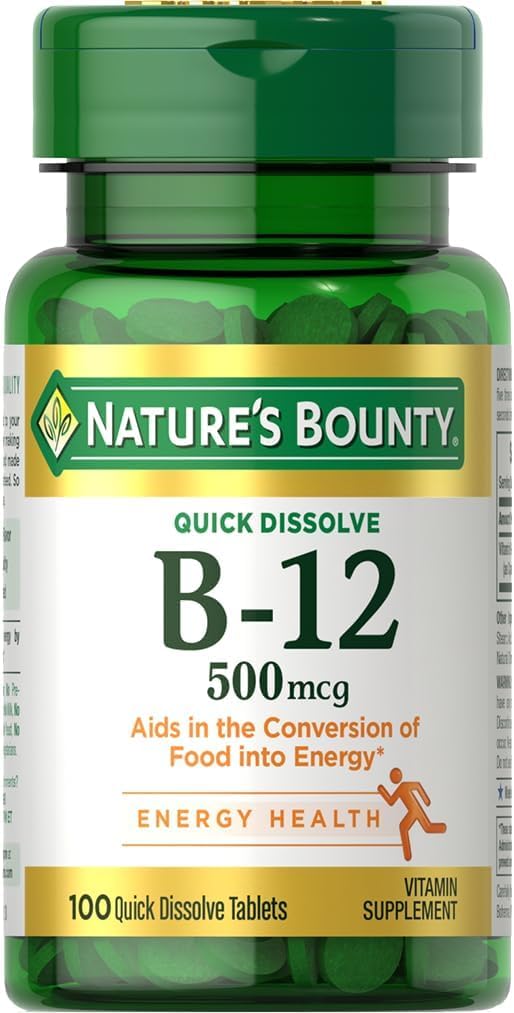 Prírodný vitamín B-12 500 Mcg, 100 g