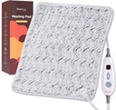 Bearhug XL Electric Heating Pad 20'x24' Double-Sided Faux Fur Vyhrievaný Pad, 6 Tepelné úrovne, 2H Auto-Off, Moist & Suché Tepelná terapia pre úľavu od bolesti chrbta, Machine Washable, ETL Certified, Darčeková škatuľka