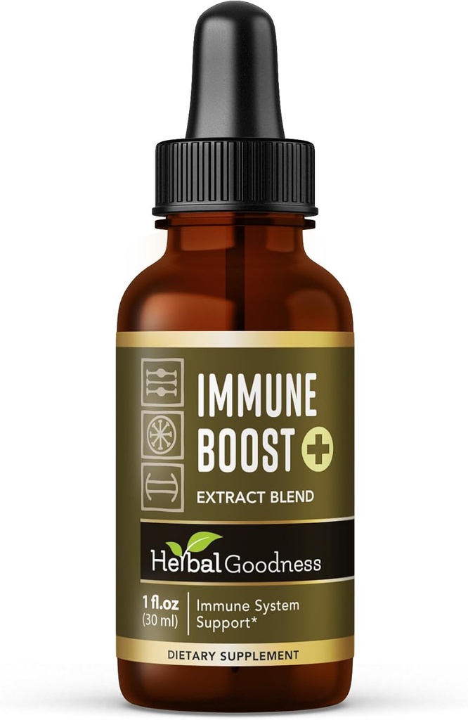 Bylinné dobroty Imunitná podpora Tekutina 1oz 