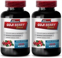 Imunitná obrana - Goji Berry Extract Complex - Natural Vitality Pills, Výkonný Antioxidant, Pomegranate Extract, Body Detox Complex, Holistic Wellness Support, Natural Energy Boost, 2 Bot 120 Caps