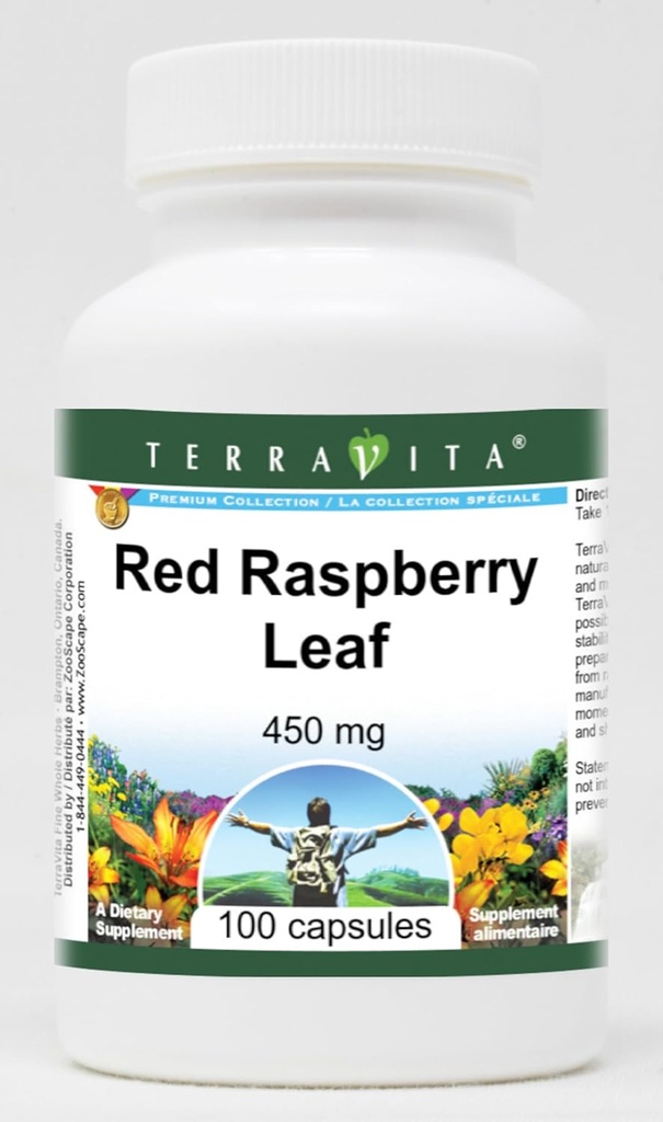Red Raspberry Leaf - 450 mg (100 kapsúl, ZIN: 511172)