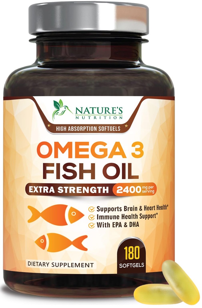 Omega 3 Rybí olej 2400 mg 