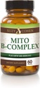 Suzy Cohen, Mito B Complex Dietary Supplement, 5-MTHF, Adeno B12, Metylácia podpora, podporuje zdravý nervový systém, Boost Energy, Vitamín B, 60 Serviv