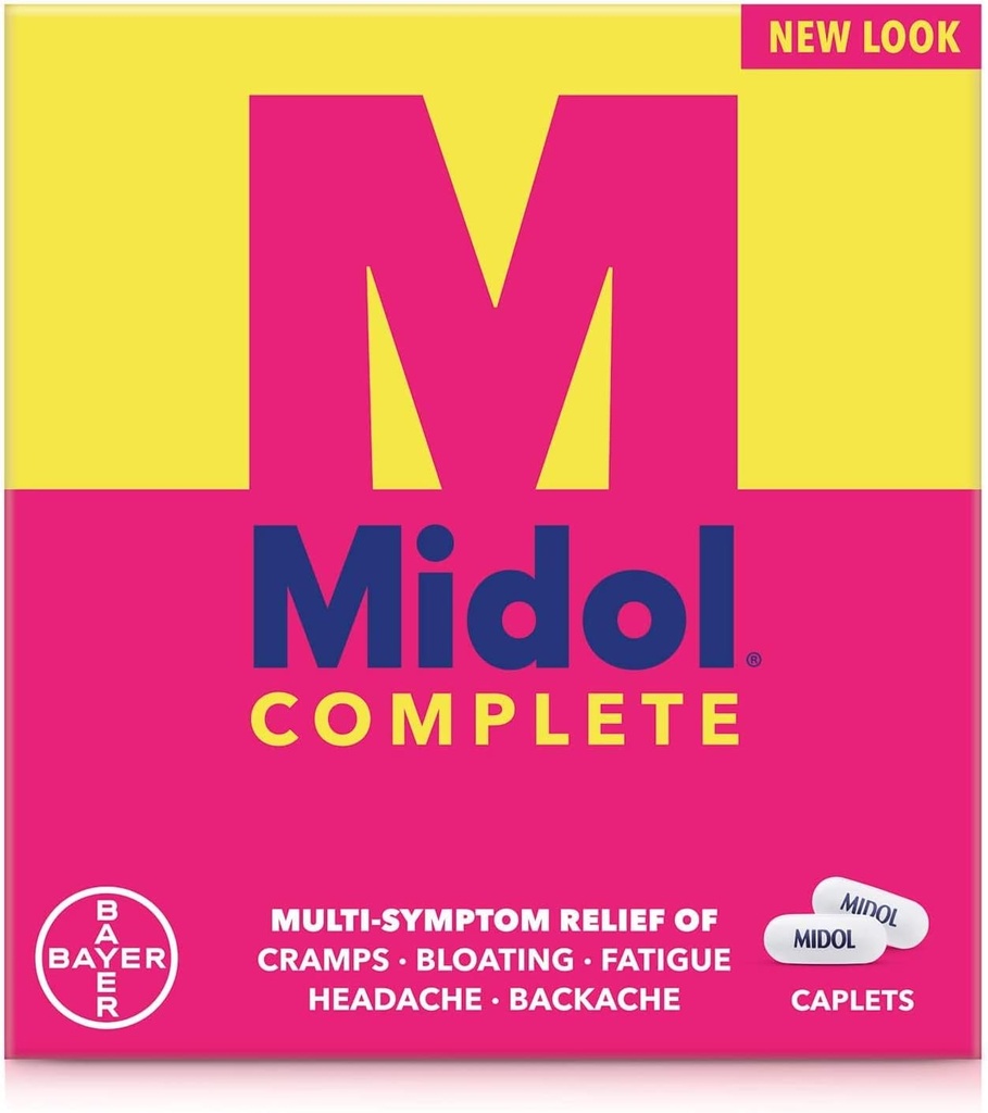 Midol Complete Caplets, 24-Count (pack of 2), balenie May Vary