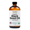 Black Seed Oil Organic Cold Pressed Nerafinovaná Sklenená fľaša 