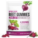 Repa koreňové Gummy obohatené o 200mg CoQ10 & Repa koreňový extrakt pre krvný tlak, podpora zdravia srdca, energetická úroveň Suport, podpora oxidu dusnatého, W/ vitamín B12, C, bez cukru 90 žuvačky