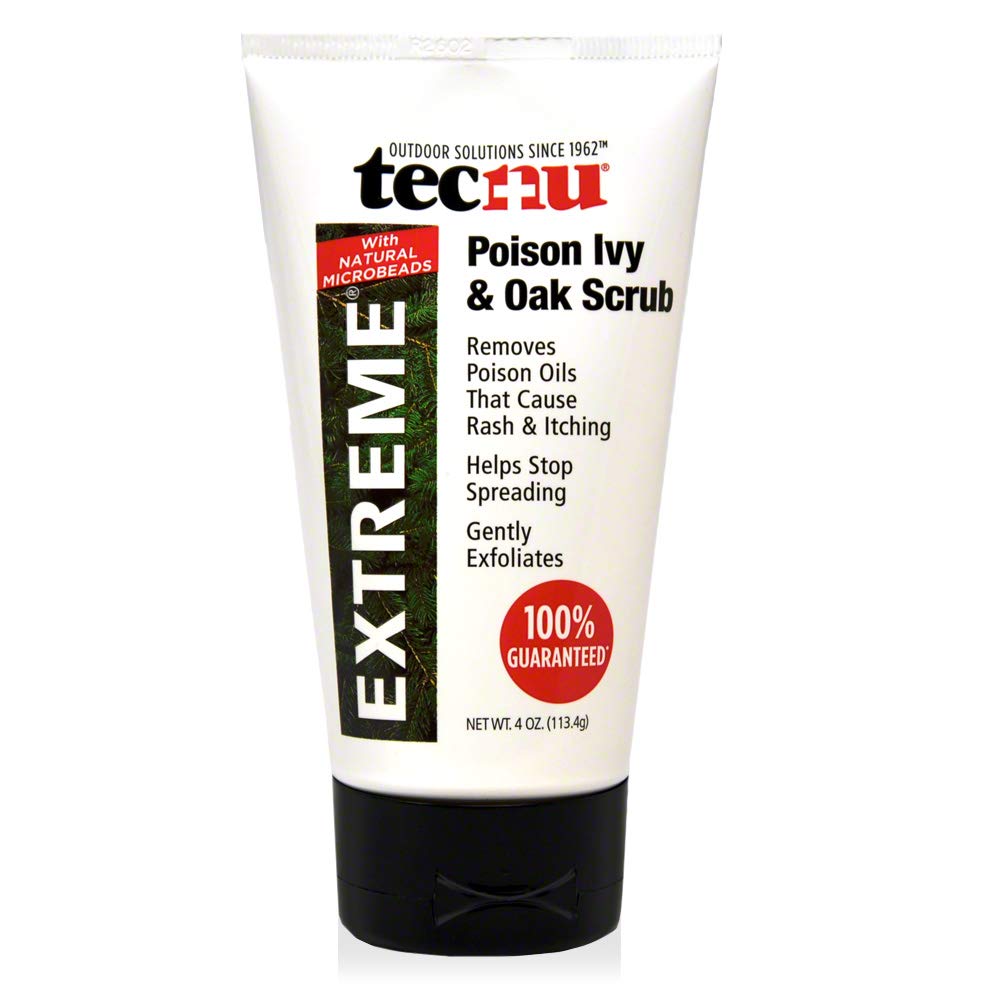 Tecnu Extreme Poison Ivy and Oak Scrub, odstraňuje jedovaté rastlinné oleje, ktoré spôsobujú vyrážky a svrbenie,biely 4 Ounces