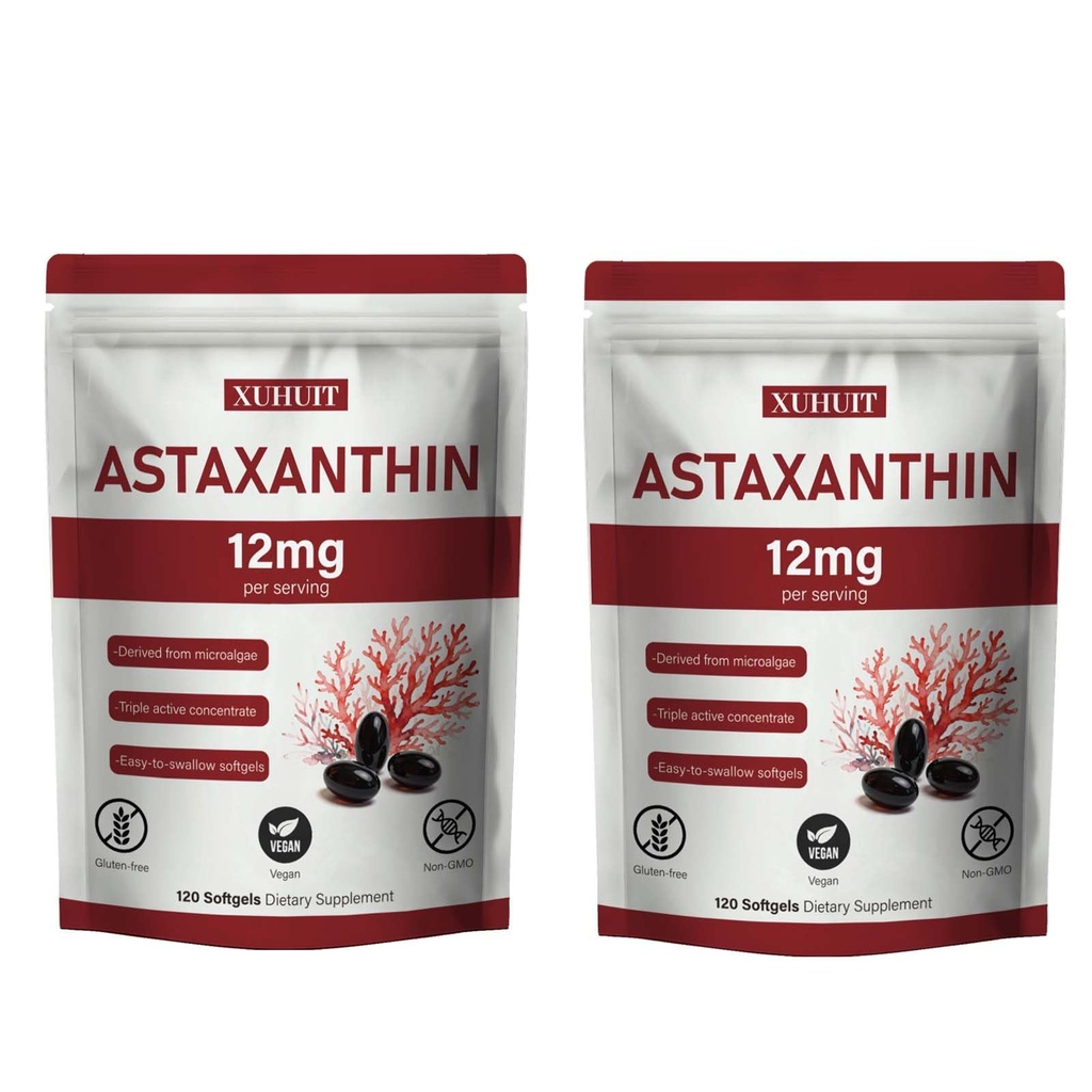 Astaxantín 12mg Softgels 