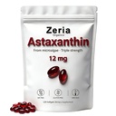 Astaxantín 12mg, prírodné astaxantín doplnky Algae,120 Softgels (1 vrecko)