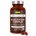 Igennus Vegan Astaxantin 4mg Complex with Lutein and Zeaxantin, 90 Small Softgels, from 42 mg Astapure, Natural Algae Antioxidant for Eyes, Skin & Joints, Non-GMO, H. Pluvialis