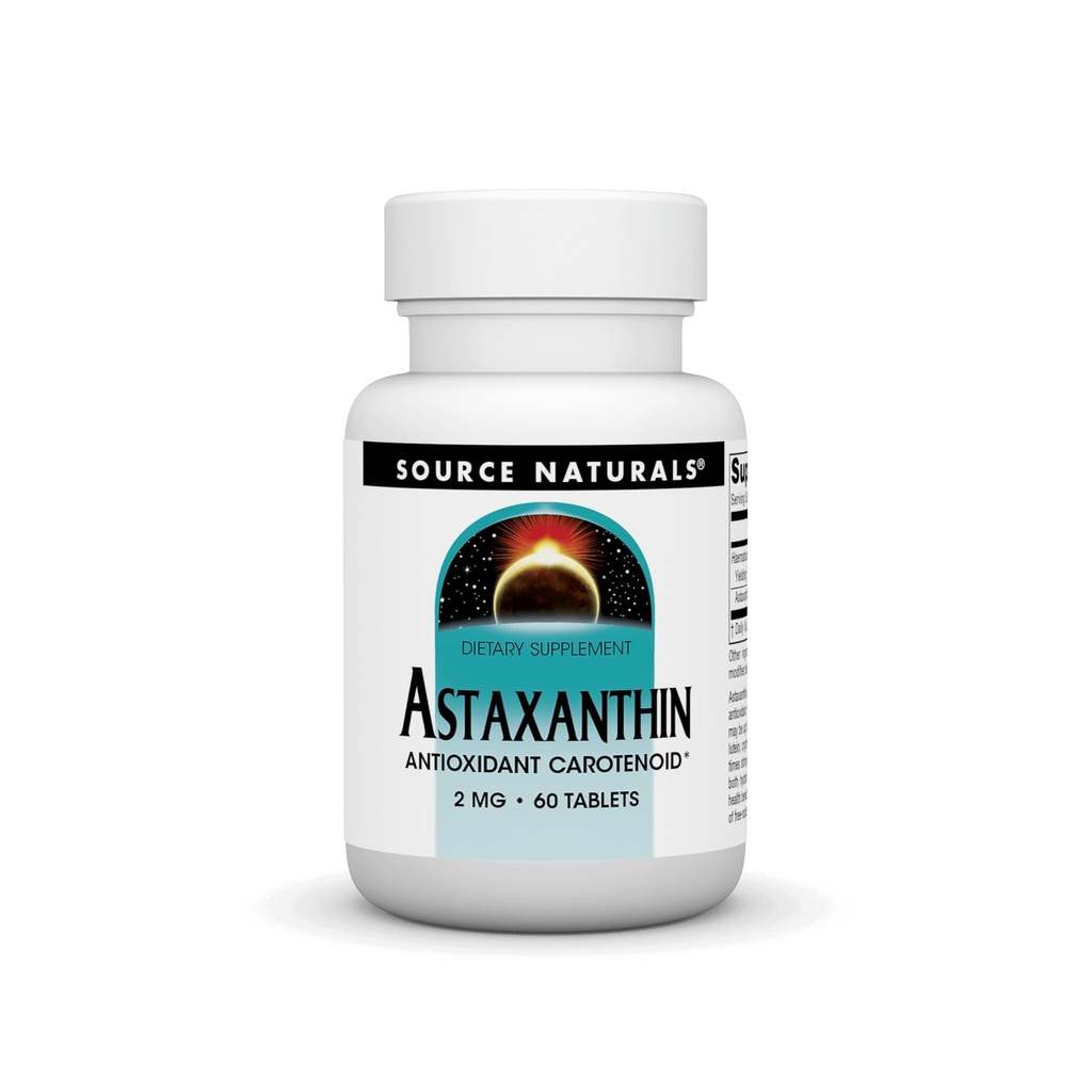 Zdroj Naturals Astaxantin, Antioxidant Karotenoid*, 2 mg - 60 tabliet