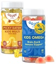 Deti Omega 3 DHA a multivitamínové guličky so železom - podpora rastu detí