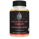 Halal Omega 3 6 9 + DHA Gummies pre dospelých