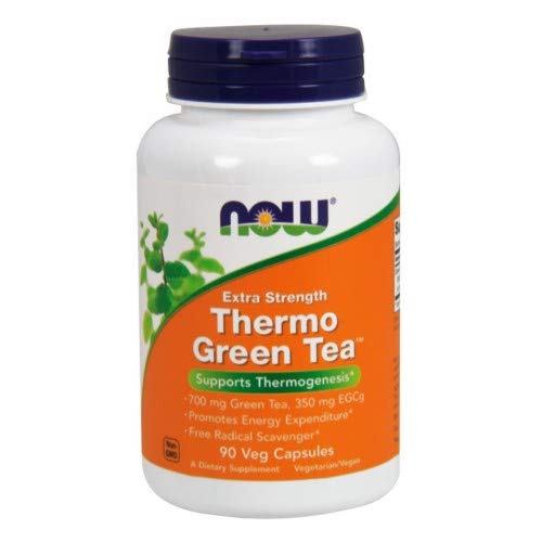 Teraz Foods Doplnky, Thermo Green TeaTM, Extra sila, s 700 mg zeleného čaju a 350 mg EGCg, 90 Veg Kapsule