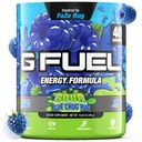G Fuel Chug Rug Energy Drink Powder, Pre Cvičenie kofeín Mix pre Gaming, bez cukru Focus Amino, Vitamín + Antioxidanty, 10.44oz (Sour Blue Malina, 40 Servings)