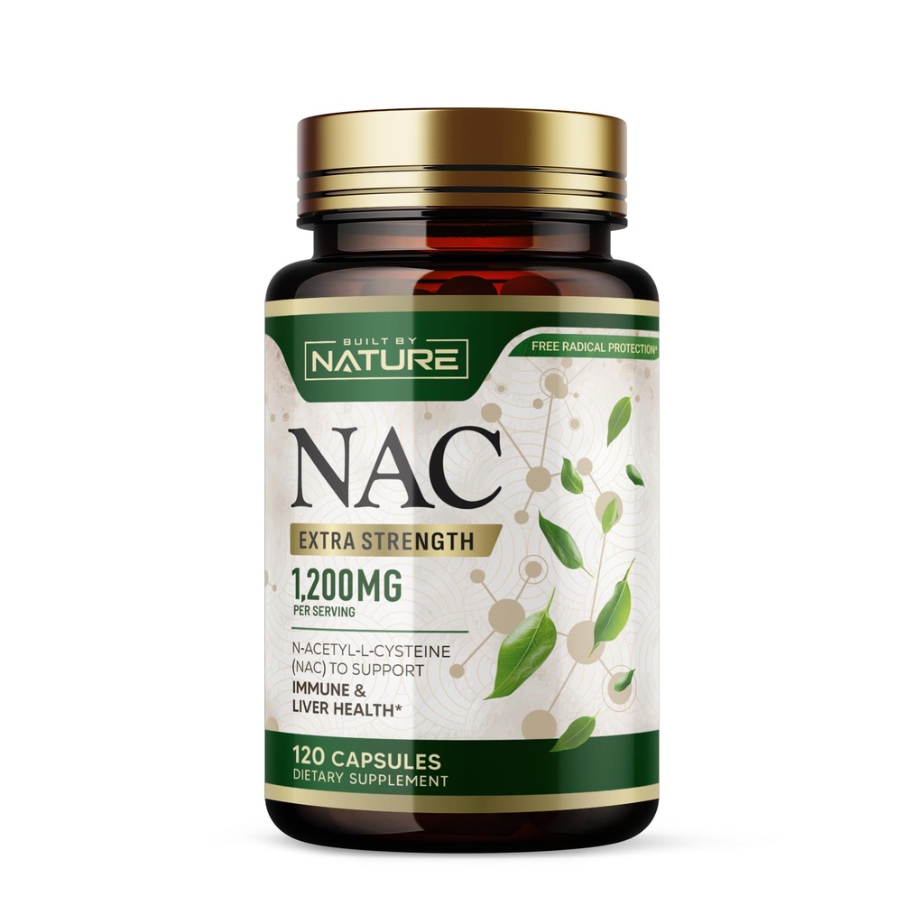 Postavený prírodou NAC Supplement 