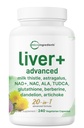 Pečeň Advanced+, 240 Veggie Kapsule 