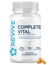 Revive MD Complete Vital - NAC & CoQ10 Supplement Supports Health, & Antioxidant Activity - 120 Vegetarian Capsules