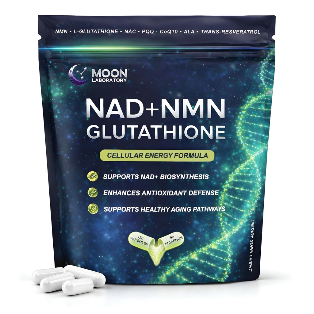 NMN + L-Glutathione Supplement  Znovu naplniť balenie