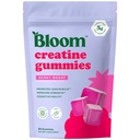 Bloom Creatin Monohydrate Gummies, 5g Per Serving, bez cukru Kreatin Gummy pre cvičenie, sila, kognitívne zdravie a štíhle svalovej podpory, Gluten Free & Non GMO, Berry Boost, 36 Gumies, 12 SVG