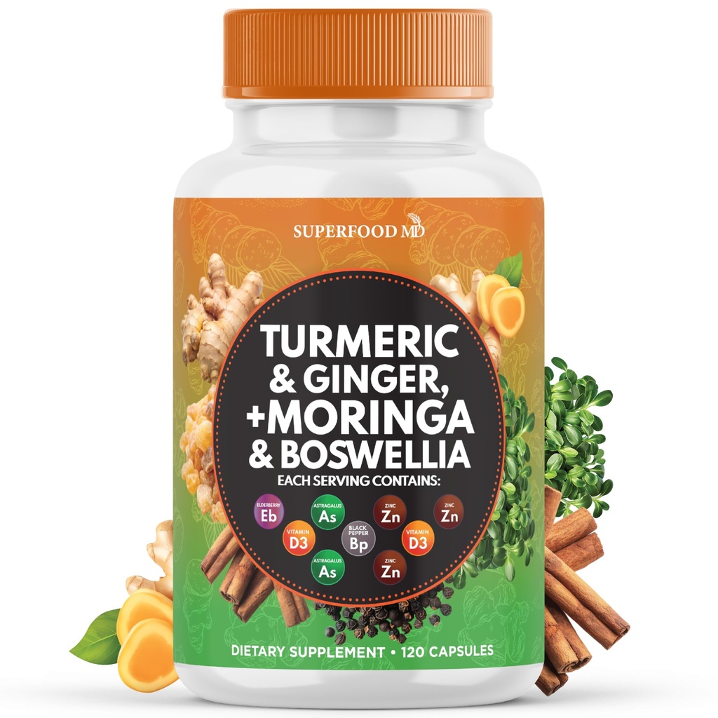 Turmérske Moringa Supplement 