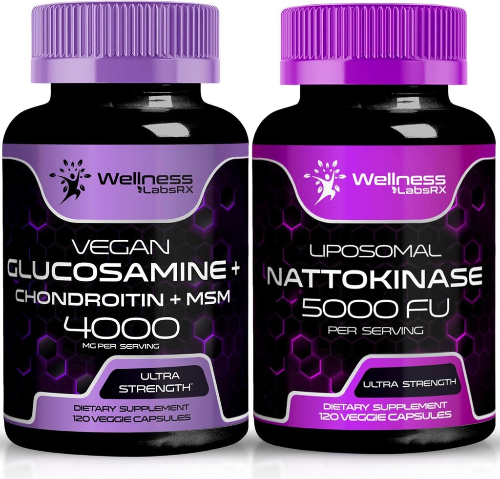 WELLNESS LABSRX Glukozamín Chondroitín MSM 
