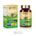 Lutein Očné vitamíny Supplement pre dospelých - 90 Kapsule, Podporuje zdravie očí s Zeaxantin, Zinok, Vitamíny C & E, Vegan Formula pre ochranu modrého svetla a makulárnej podpory (1)
