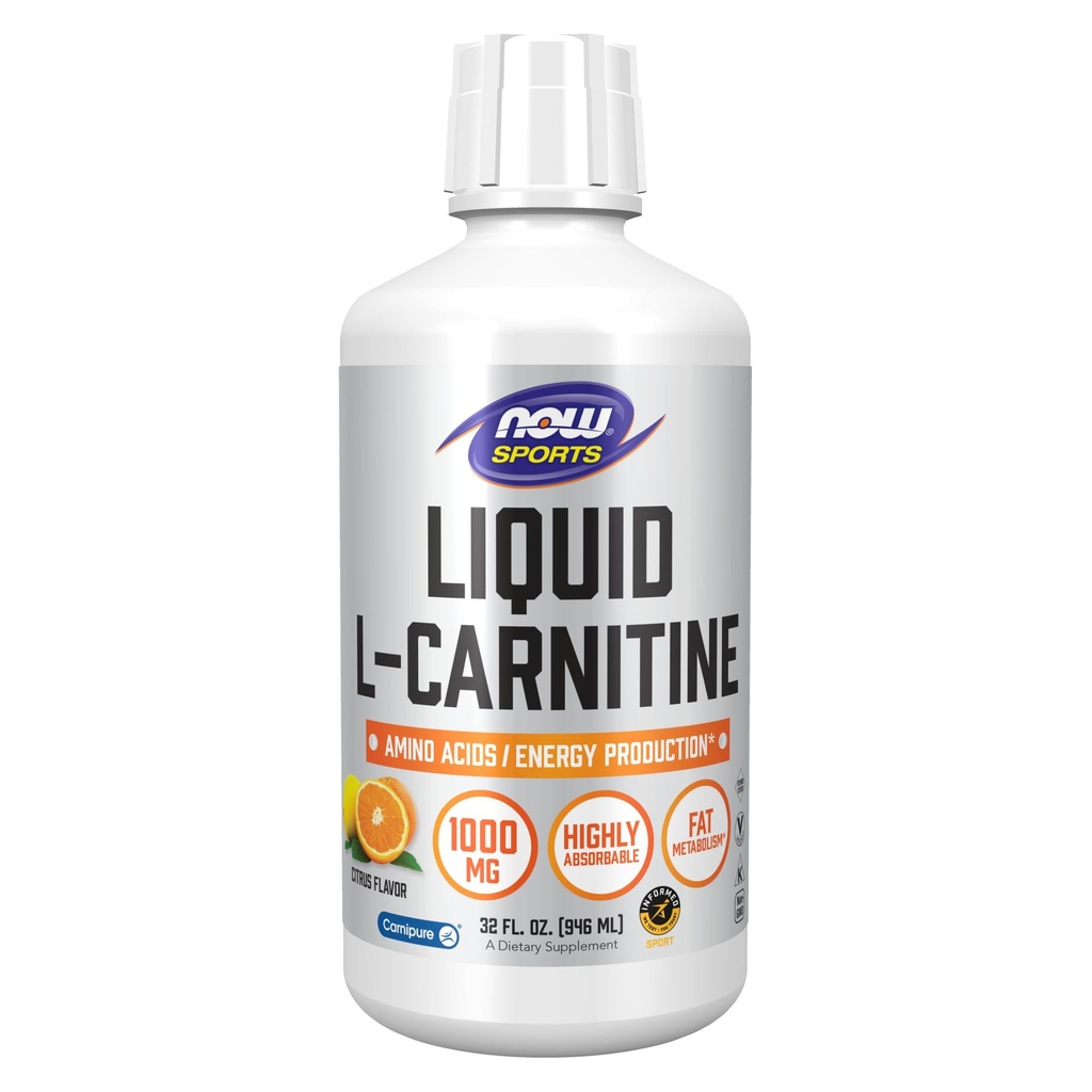 Teraz Foods Sports, Liquid L-karnitín, Citrus, 1000 mg, 32 fl oz (946 ml)