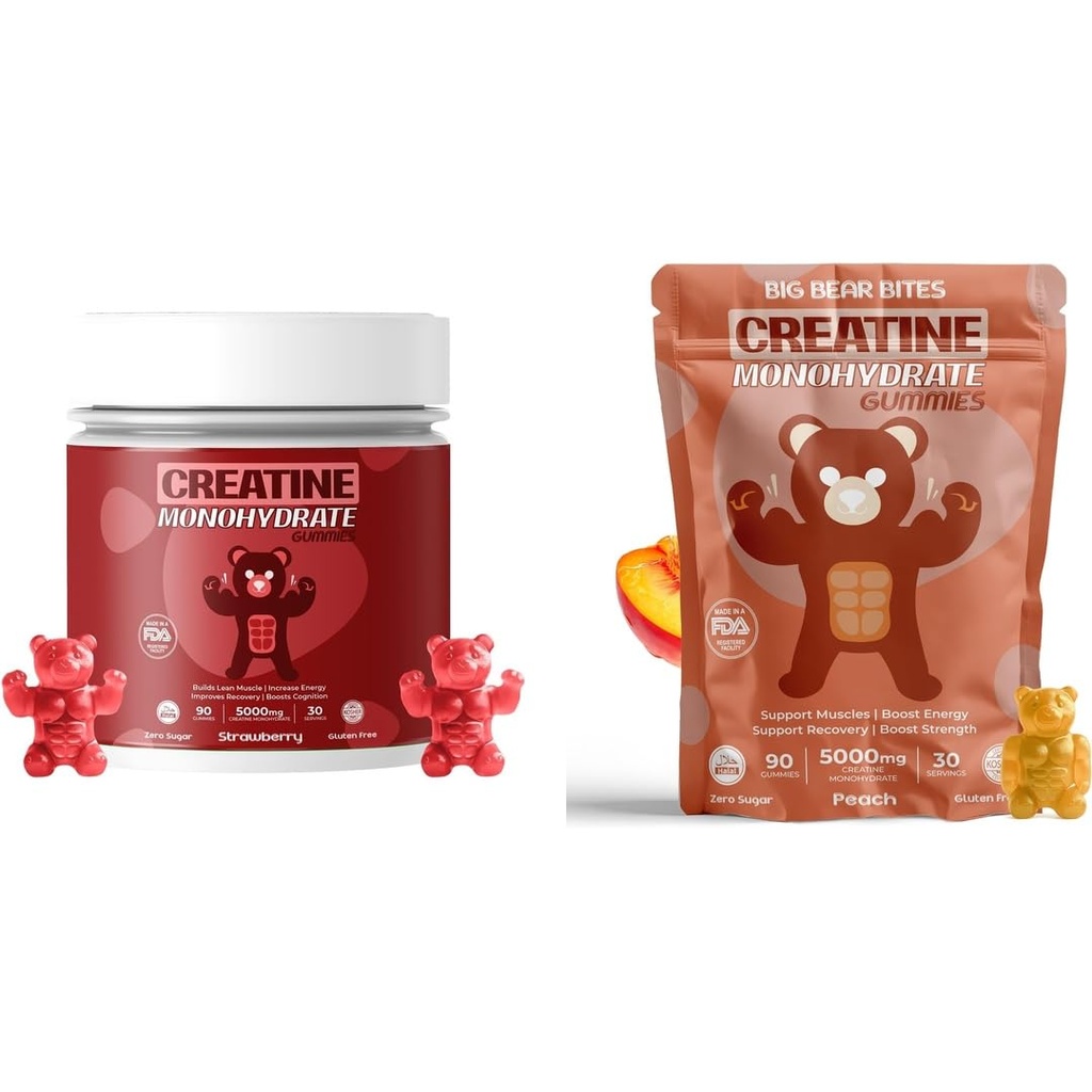 Kreatín Monohydrát Gummy Bundle 