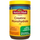 Nature Made Micronized Creatin Monohydrate Powder 5 g per Serving, Neochutený nápoj Mix prášok, Podpora svalov, 450 g, 90 dní