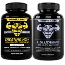 Prime Labs Creatin HCl kapsuly (60 ct) + L glutamín (180 ct)