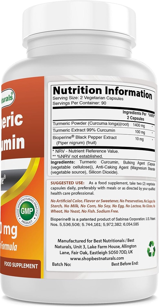 kurkumín 1500 mg & Acetyl L-karnitín 500 Mg