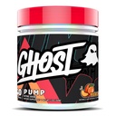 GHOST prášok z oxidu dusnatého, broskyňová - 40 porcií - Supplementy bez cukru a stimulu pred cvičením - L-citrulín, arginín Nitrator & L-glutatión - sója a gluten-free, Vegan