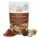 PROFINE hľuzovka PRO miešačka prášok 12-v - 1 Super zmes s čiernym hľuzovkou a bielym hľuzovkou - USDA Organic - doplnok - Pridať káva/tea/úhonky - celé huby - bez výplne