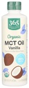365 podľa trhu s celými potravinami, organická Vanilla MCT olej, 16 Fl Oz