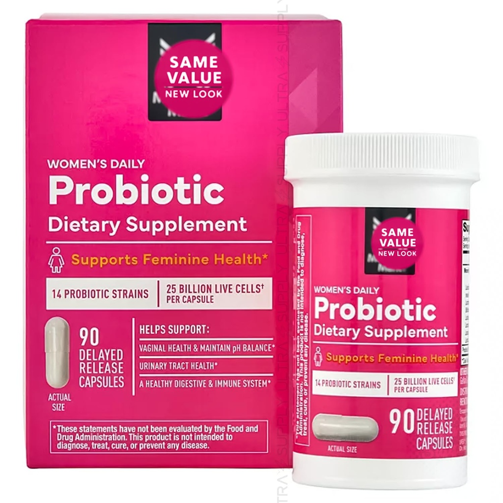 Členovia Mark Women's Probiotic 25 Milión CFU 