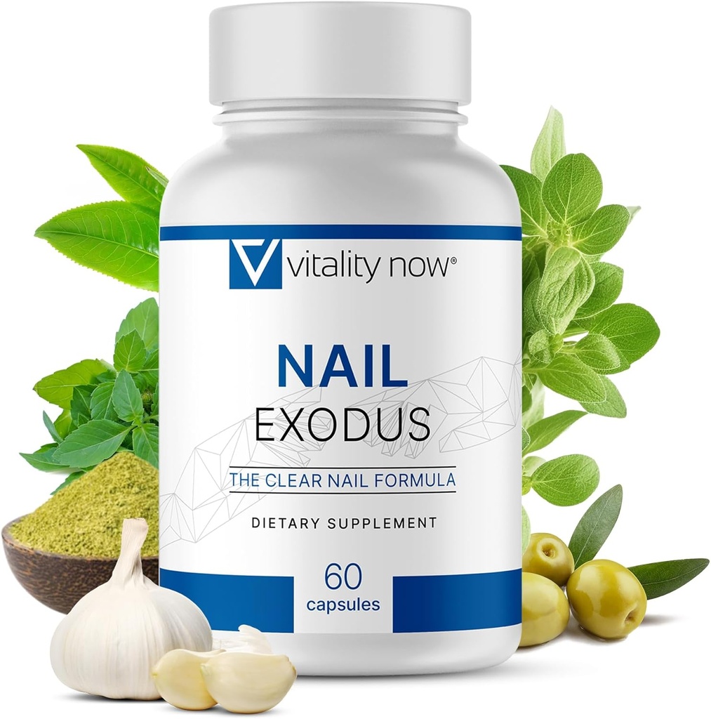 Nail Exodus - Vitality zdravé nechty - Premium Formula pre zdravé nohy - 60 Kapsule