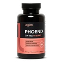 LEGION Phoenix Thermogénne spaľovače tukov a tablety na chudnutie - 30 Servings, 90 kapsúl (bez kofeínu)