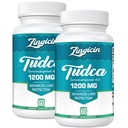 TUDCA Supplement 1200mg - 120 Veggie Capsules,Powerful TUDCA Bile Salts Supplements for Liver, Digestion