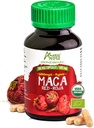 Amazon Andes Red maca Root Capsules - Ženské zdravotné doplnky - Natural Energizer - USDA NOP Certified - Genitalized, Non GMO & Gluten Free - 100 Vegan Pills (1500mg per Serving) - Made in Peru