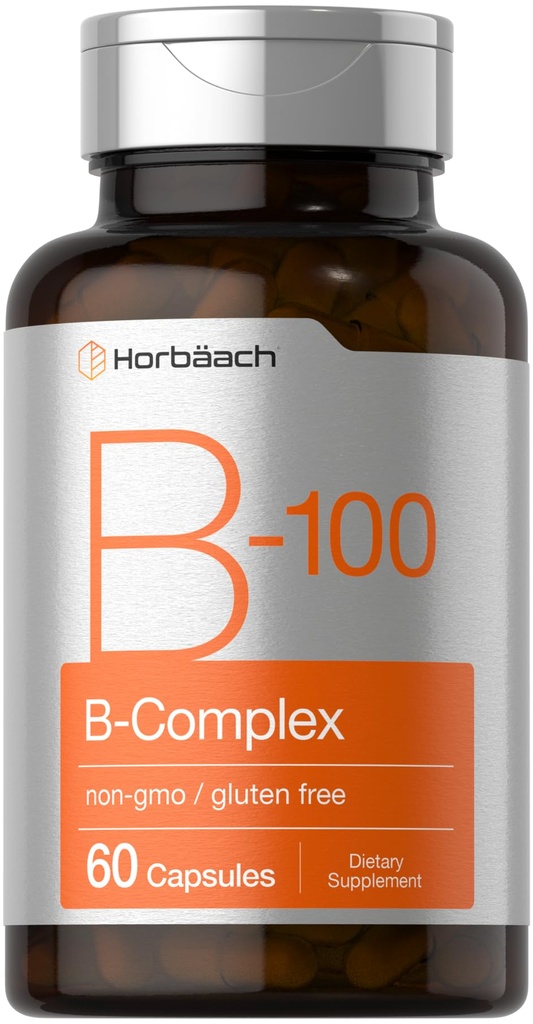Horbäach B-100 Complex Vitamín 60 Kapsule 