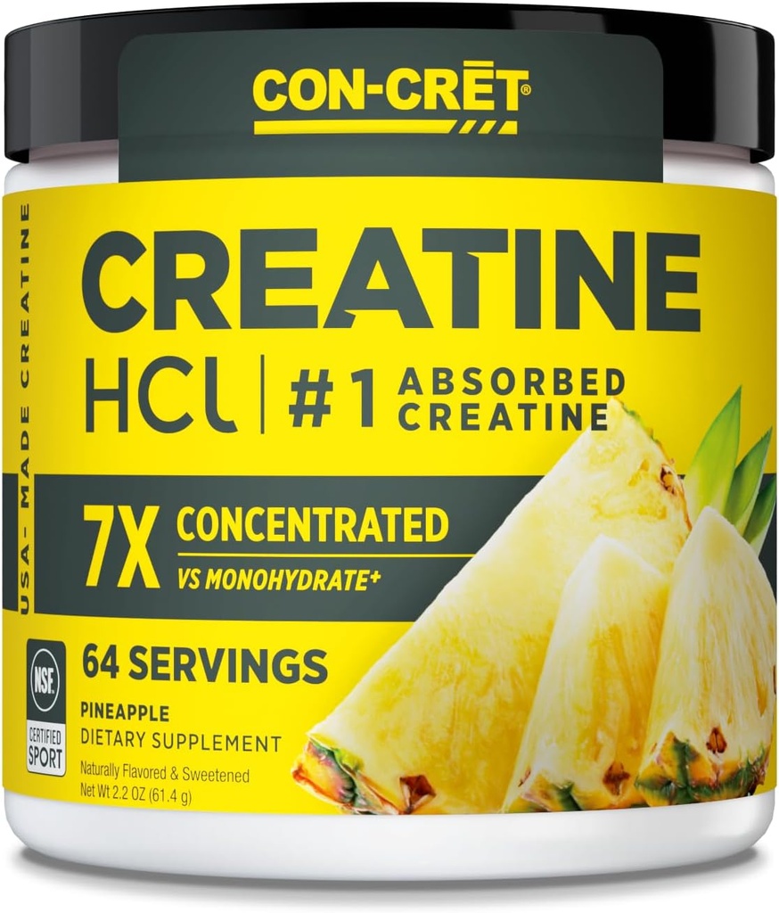 CON-CRET Creatine HCl Powder 