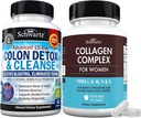 BioSchwartz 15 dní Čistenie pre Colon a Gut Health Plus Hydrolyzed Collagen Peptide Kapsule (45 dní dodávky)