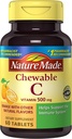 Nature Made Chewable Vitamin C 500 mg Tablety, 60 Počet pomôcť podporiť imunitný systém (Súbor 3)