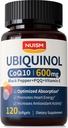 CoQ10 600mg Softgels,Ubichinol Q10 Koenzým Supplement,Coq 10 600mg Vitamíny Maximálna absorpcia,Antioxidant Podpora zdravia a energie srdca