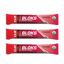 CLIF BLOKY - Energetické žuvačky - Strawberry- Non-GMO - Plant Based Food - Fast Fuel for Cycling and Running-Workout Snack (2.1 Ounce Paket, 3 gróf)