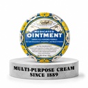 Rawleigh medikovaná masť: 4.5 oz Blue Tin, dospelí a deti: Topická hruď rub pre studené, nosové kongescie, menšie bolesti a bolesti, s gáforom, mentol & Eucalyptus, non-Greasy Formula - balenie 1