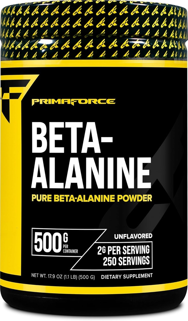 Primaforce Beta Alanine Powder 500 Grams (1.1lbs) Neochutené - Pred tréningom a po tréningu doplnok