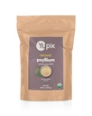 Yupik Organic Whole Husk Psyllium 8.8 Oz (Pack of 6), 95% Čistota, Rozpustné Fiber, USDA Certified, non-GMO, Kosher, Gluten-free, bez cukru a bez tuku, bez arómy, Plant-Based
