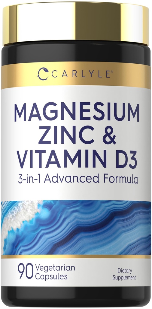 Carlyle horčík zinok a vitamín D3 